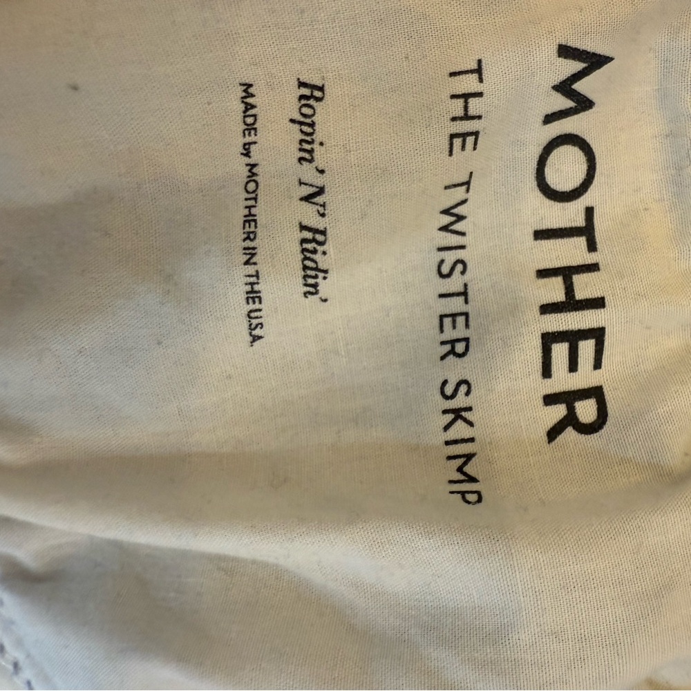 MOTHER Blue Denim Jeans 29 Twister